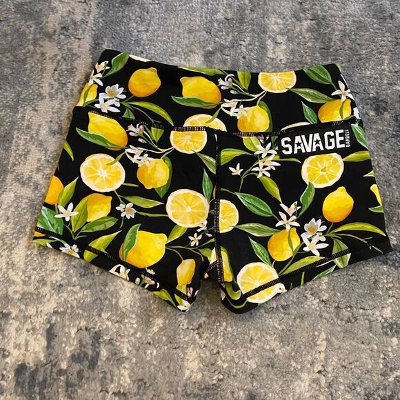 Savage Barbell Lemon CrossFit Shorts, SZ XS. - Picture 3 of 3
